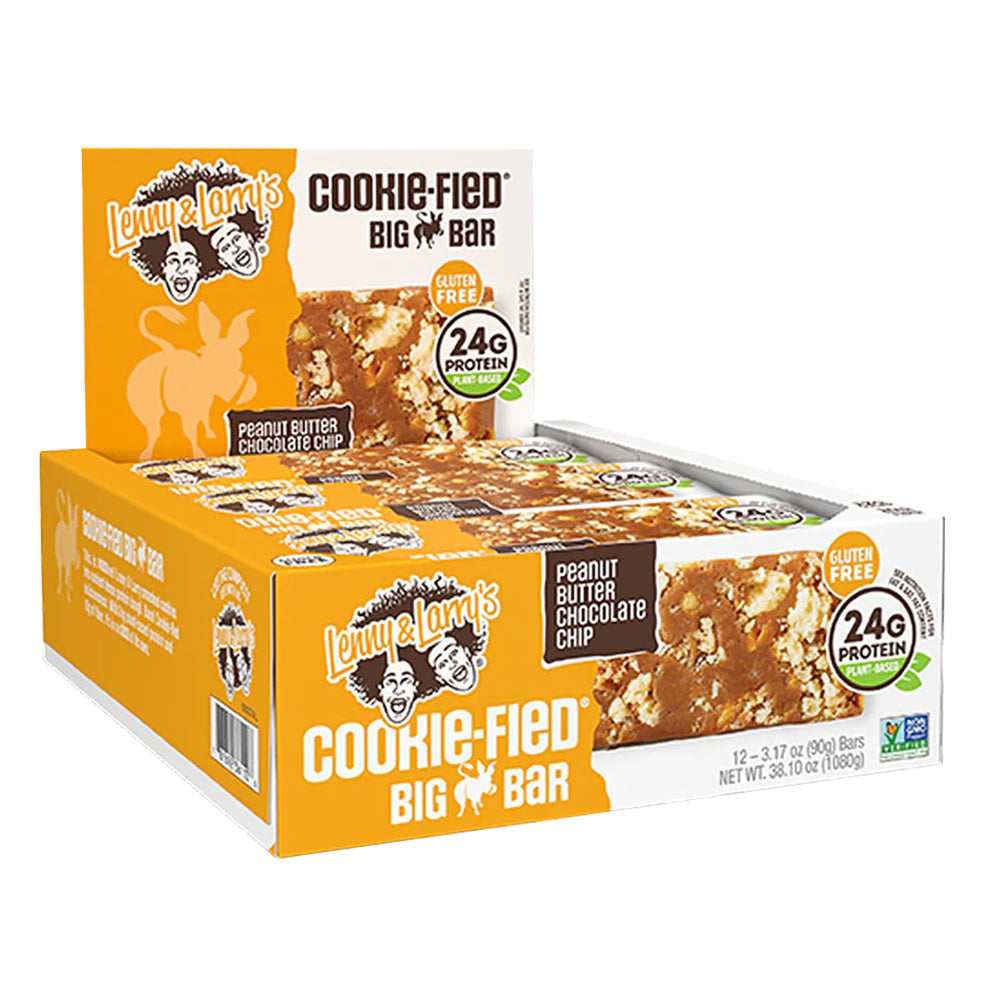 Wholesale Lenny & Larry'S Peanut Butter Chocolate Chip Cookie-Fied Big Bar 3.17 Oz- Bulk