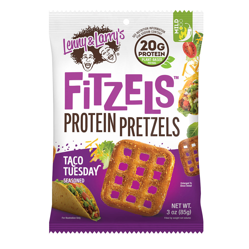 Wholesale Lenny & Larry'S - Fitzels - Taco Tuesday - 3Oz- Bulk