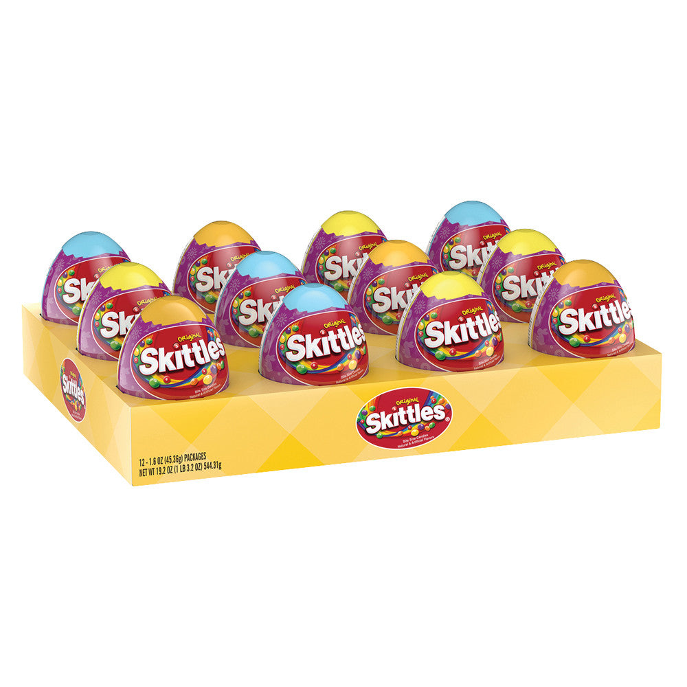 Wholesale Skittles Original Filled Plastic Egg 1.6 Oz- Bulk