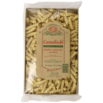 Wholesale Rustichella Dried Cannolicchi Pasta 1.1lb- Bulk