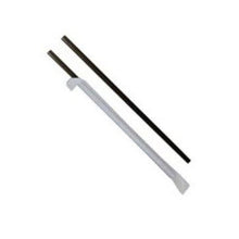 Wholesale Imperial Wrapped 7.75 Black Jumbo Straws- Bulk
