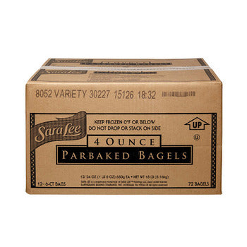 Wholesale Sara Lee Bagels Assorted 4oz- Bulk