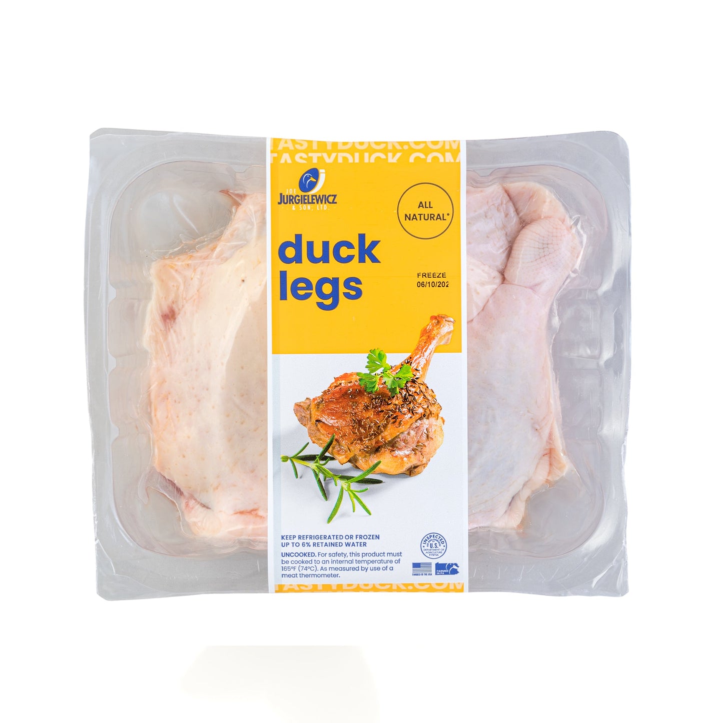 Wholesale Jurgielewicz Duck Legs 10lb- Bulk