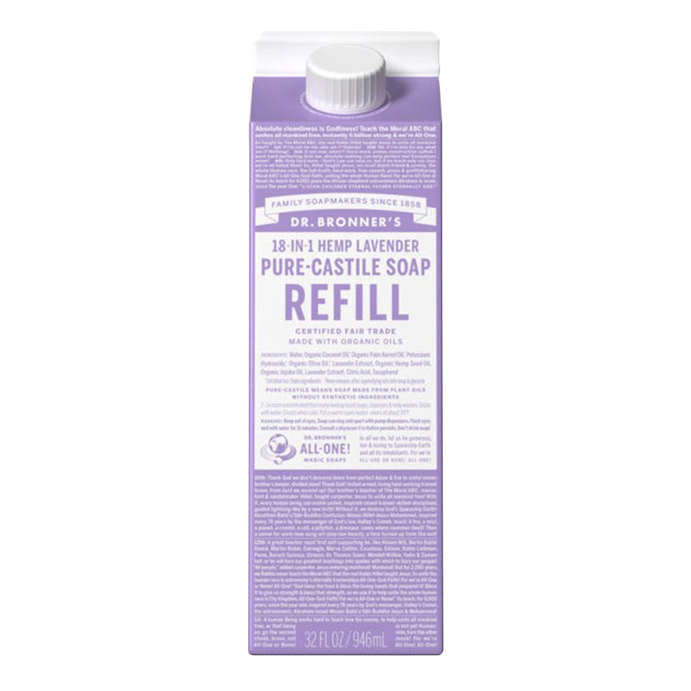 Wholesale Dr. Bronner'S Refill Lavender Liquid Soap 32 Oz Carton- Bulk
