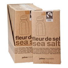 Wholesale Jelina 72% Dark Chocolate Sea Salt 3.35 Oz Bar- Bulk