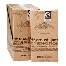 Wholesale Jelina Crisped Rice 36% Milk Chocolate 3.35 Oz Bar- Bulk