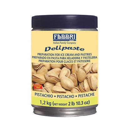 Wholesale Fabbri Fine Pistachio Delipaste 1.2kg- Bulk
