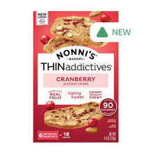 Wholesale Nonni'S Thinaddictives Cranberry Almond 4.4 Oz Box- Bulk