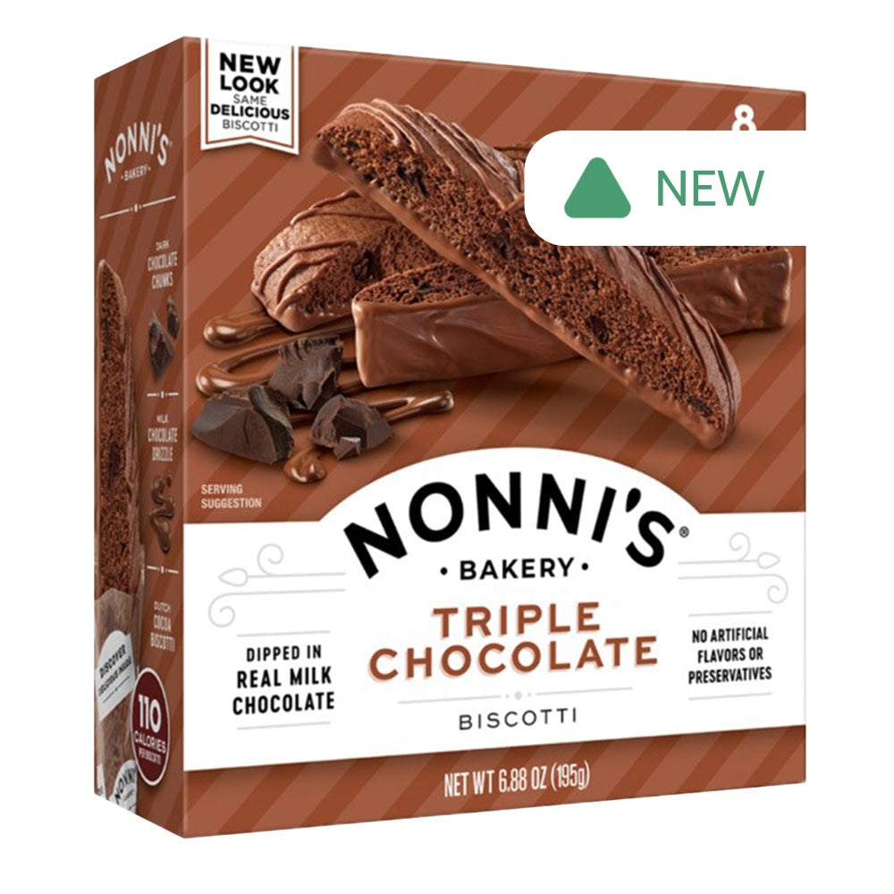 Wholesale Nonni'S - Biscotti Triple Chocolate(8Ct) - 6.88Oz- Bulk