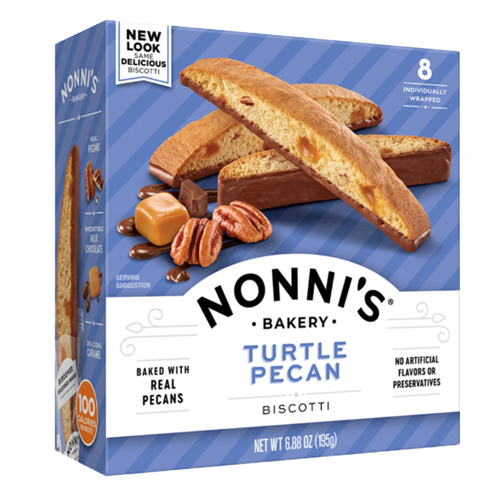 Wholesale Nonni'S - Biscotti Turtle Pecan(8Ct) - 6.88Oz- Bulk