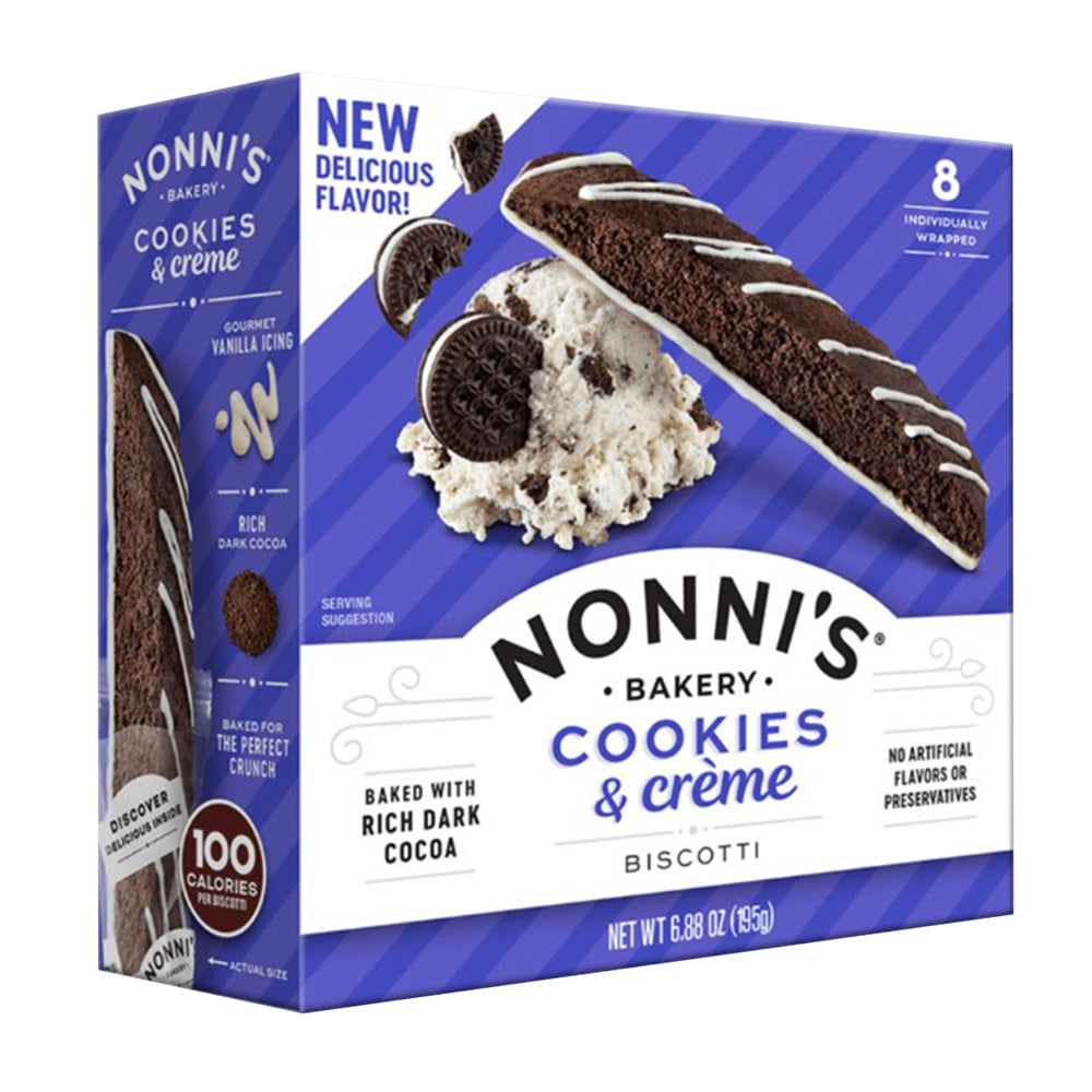 Wholesale Nonni'S - Biscotti Cookies & Creme(8Ct) - 6.88Oz- Bulk