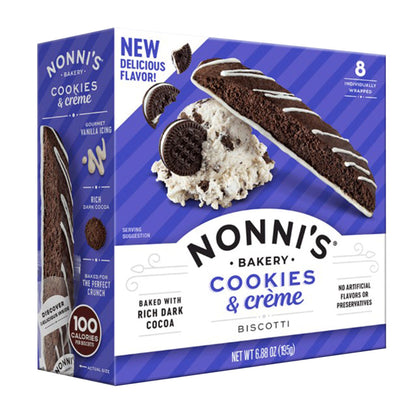 Wholesale Nonni'S - Biscotti Cookies & Creme(8Ct) - 6.88Oz- Bulk
