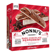 Wholesale Nonni'S Dark Chocolate Peppermint Biscotti 6.88 Oz Box- Bulk