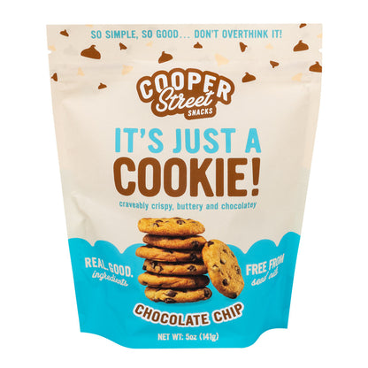 Wholesale Cooper Street - Just A Cookie - Chocolate Chip - 5Oz- Bulk