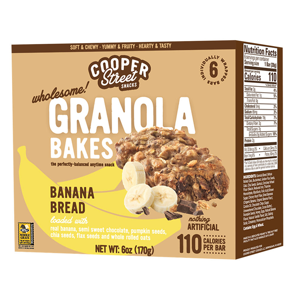 Wholesale Cooper Street Banana Bread Granola Bakes 6 Oz Box- Bulk