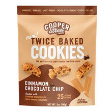 Wholesale Cooper Street Cinnamon Chocolate Chip Twice Baked Cookies 5 Oz Pouch- Bulk