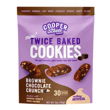 Wholesale Cooper Street Brownie Chocolate Crunch Twice Baked Cookies 5 Oz Pouch- Bulk
