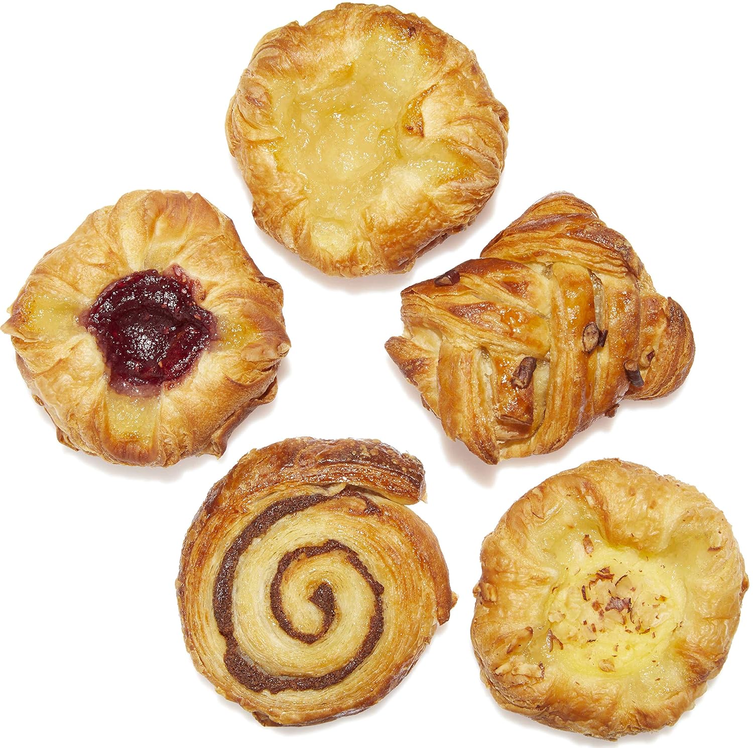 Wholesale Gourmand Case 1.5Oz Assorted Mini Danish- Bulk