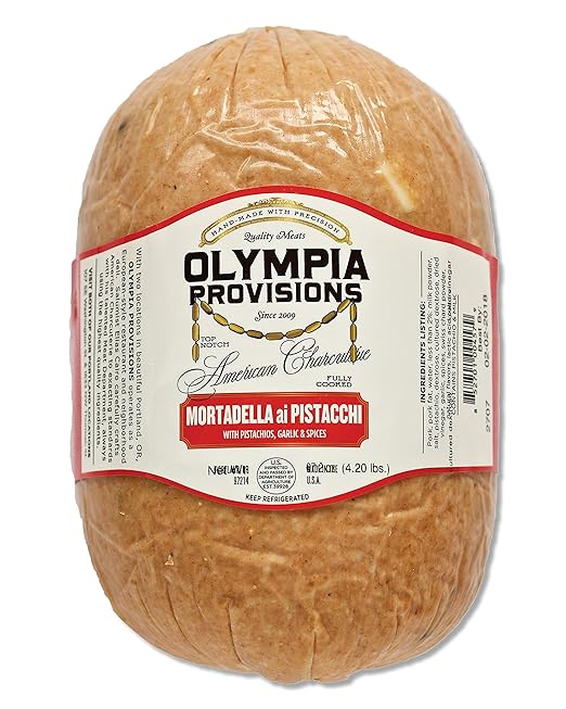 Wholesale Olympia Provisions Mortadella ai Pistacchi (4 LB)- Bulk