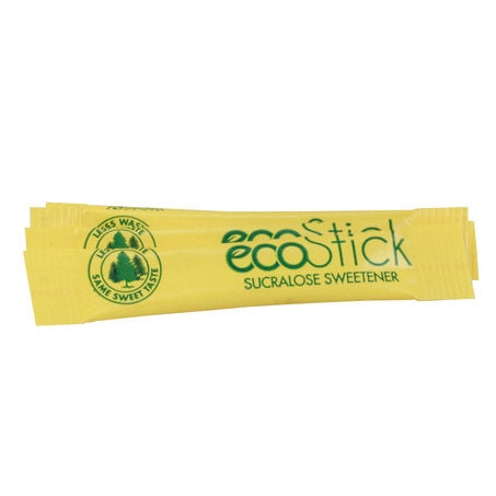 Wholesale Eco Stick Case Sugar Substitute Yellow Stick- Bulk