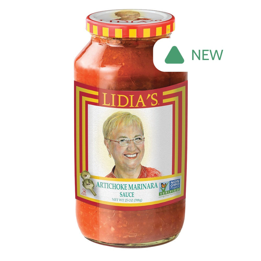Wholesale Lidia'S Artichoke Marinara Pasta Sauce 25 Oz Jar- Bulk
