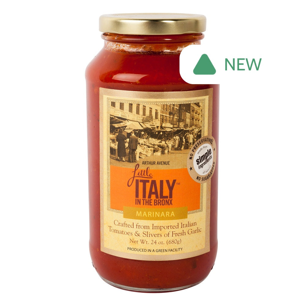 Wholesale Little Italy In The Bronx Marinara Sauce 24 Oz Jar- Bulk