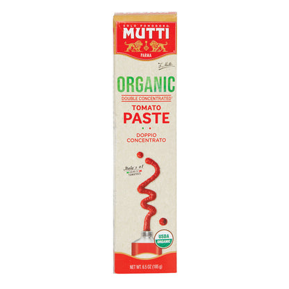 Mutti Organic Double Concentrated Tomato Paste 6.5 Oz Box
