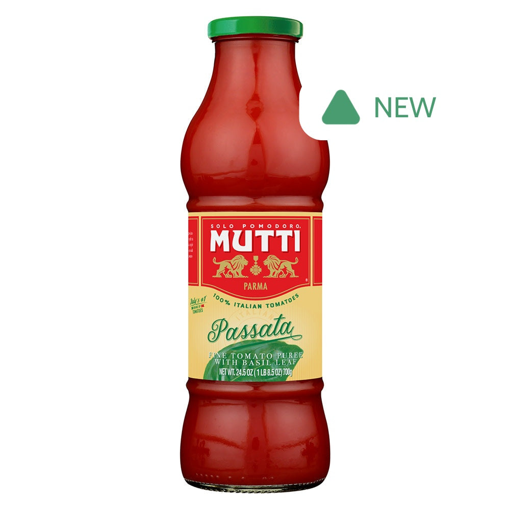 Wholesale Mutti Tomato Puree With Basil Passatta 24.5 Oz Jar- Bulk