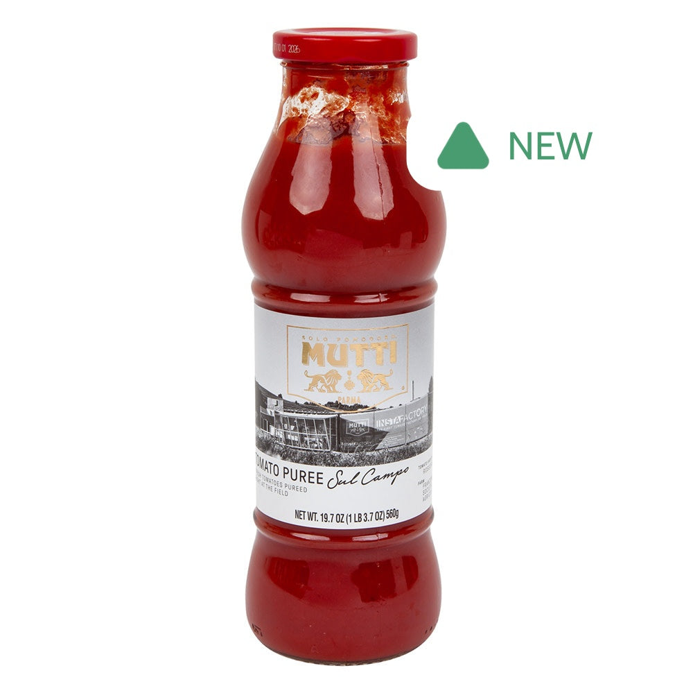 Mutti Sul Campo Tomato Puree Passata 19.7 Oz Jar