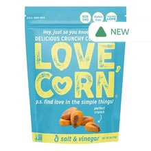 Wholesale Love Corn - Salt & Vinegar Pouch - 4Oz- Bulk