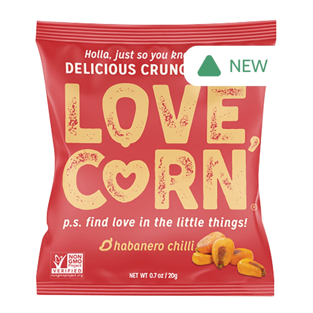 Wholesale Love Corn Habanero 0.7 Oz- Bulk