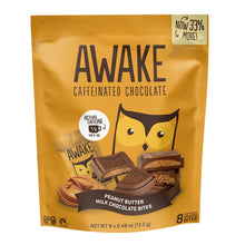 Wholesale Awake - Peanut Butter Milk Chocolate Bite(8Ct) - 3.8Oz - Pk10- Bulk