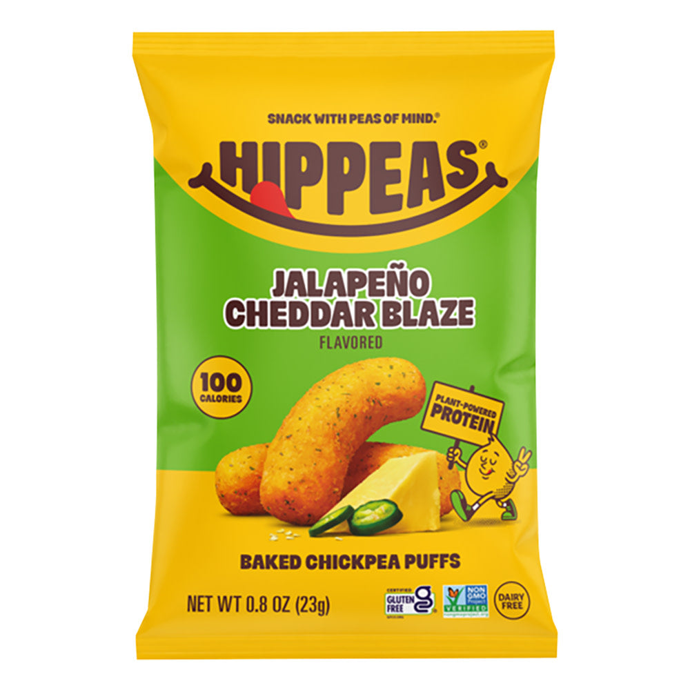 Wholesale Hippeas - Jalapeno Cheddar 0.8Oz - Pk21- Bulk