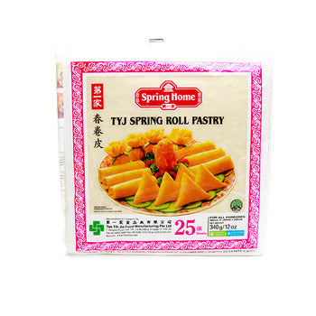 Wholesale TYJ 8" X 8" Spring Roll Wrappers- Bulk