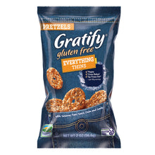 Wholesale Gratify Gluten Free Everything Pretzel Thins 10.5 Oz Bag- Bulk