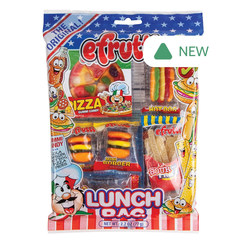 Wholesale Efrutti Gummi Lunch Bag 2.7 Oz- Bulk