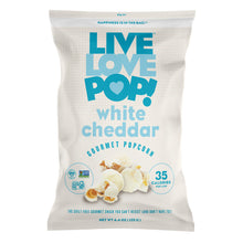 Live Love Pop! White Cheddar Popcorn 4.4 Oz Bag