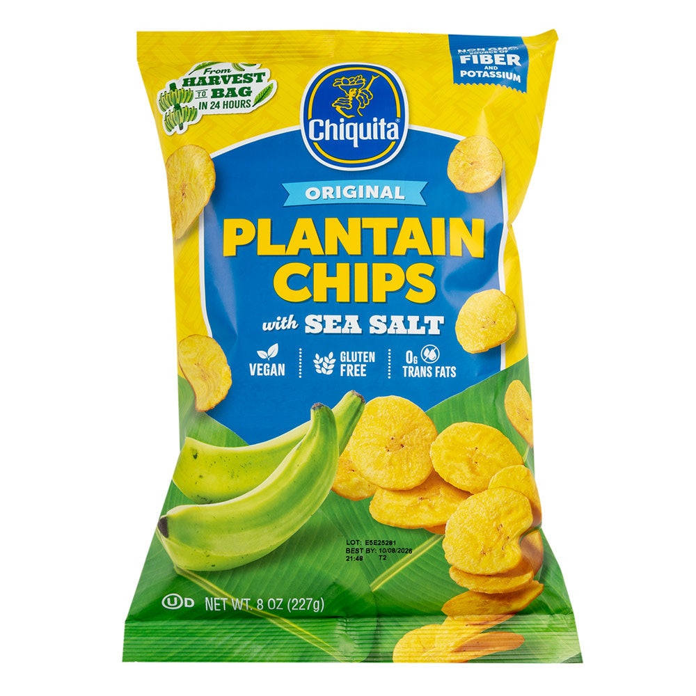 Wholesale Chiquita - Original Plantain Chips - Sea Salt - 8Oz- Bulk