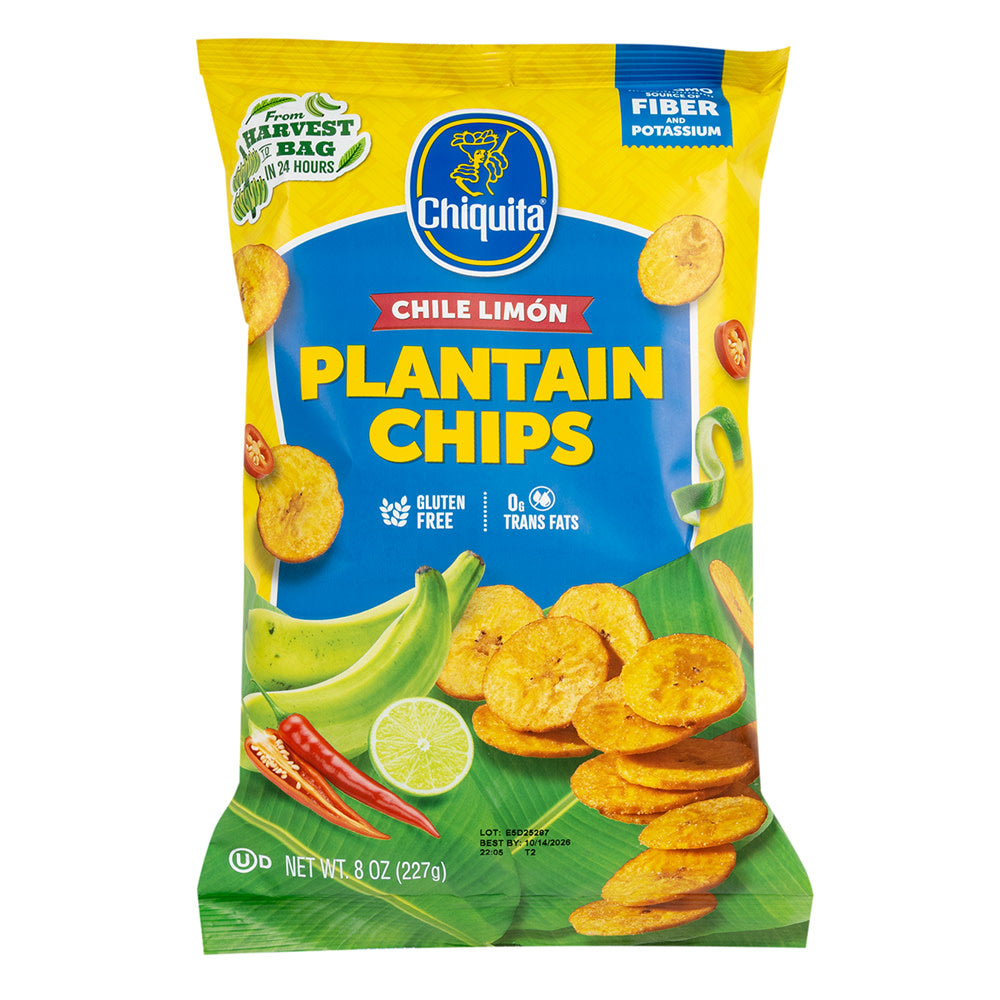 Wholesale Chiquita - Plantain Chips - Chile Limon - 8Oz- Bulk
