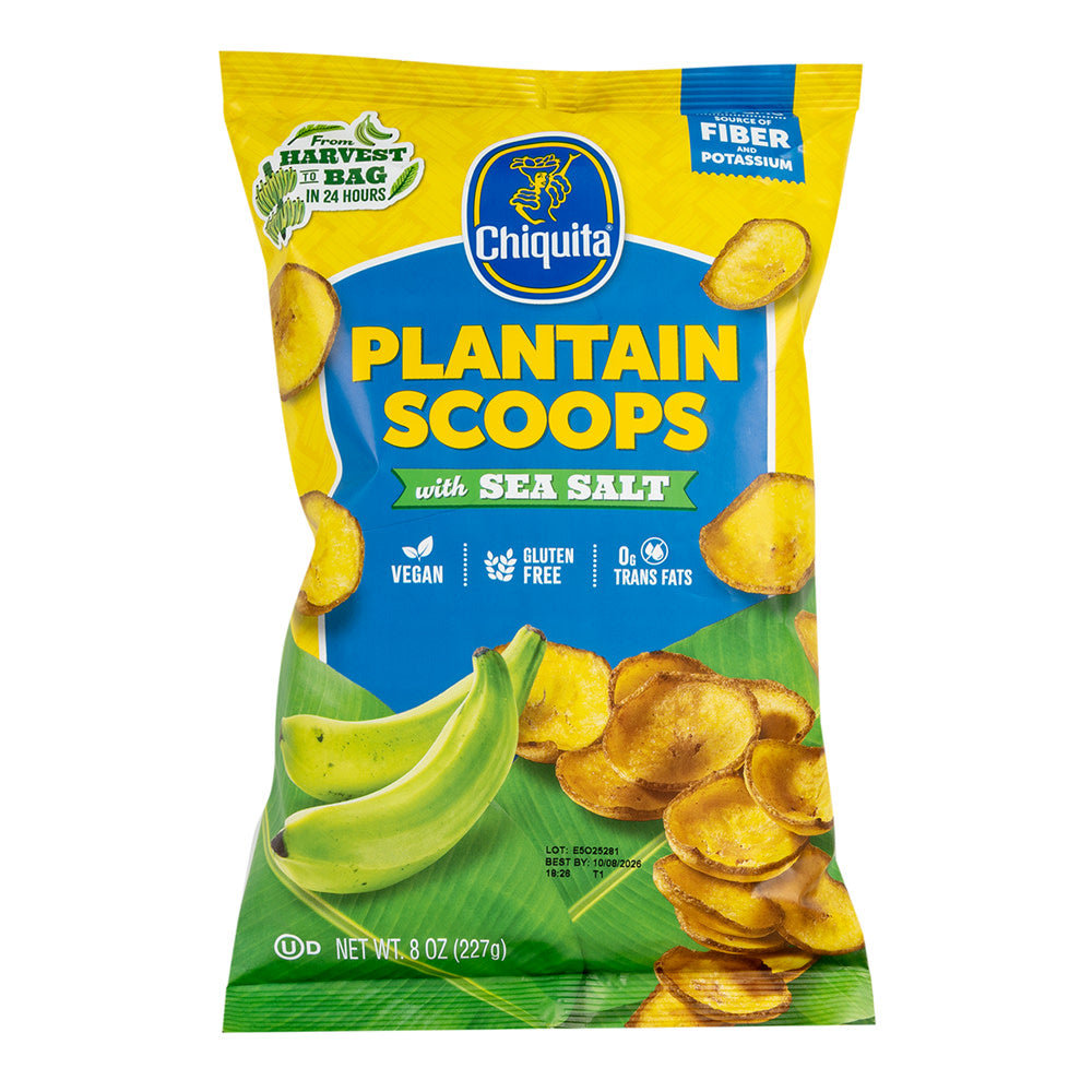 Wholesale Chiquita - Plantain Scoops - Sea Salt - 8Oz- Bulk