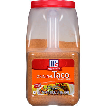 Wholesale McCormick Taco Seasoning Mccormick 6lb 6lb- Bulk
