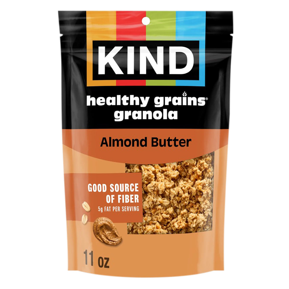 Wholesale Kind Almond Butter Whole Grain Clusters Granola 11 Oz Pouch- Bulk