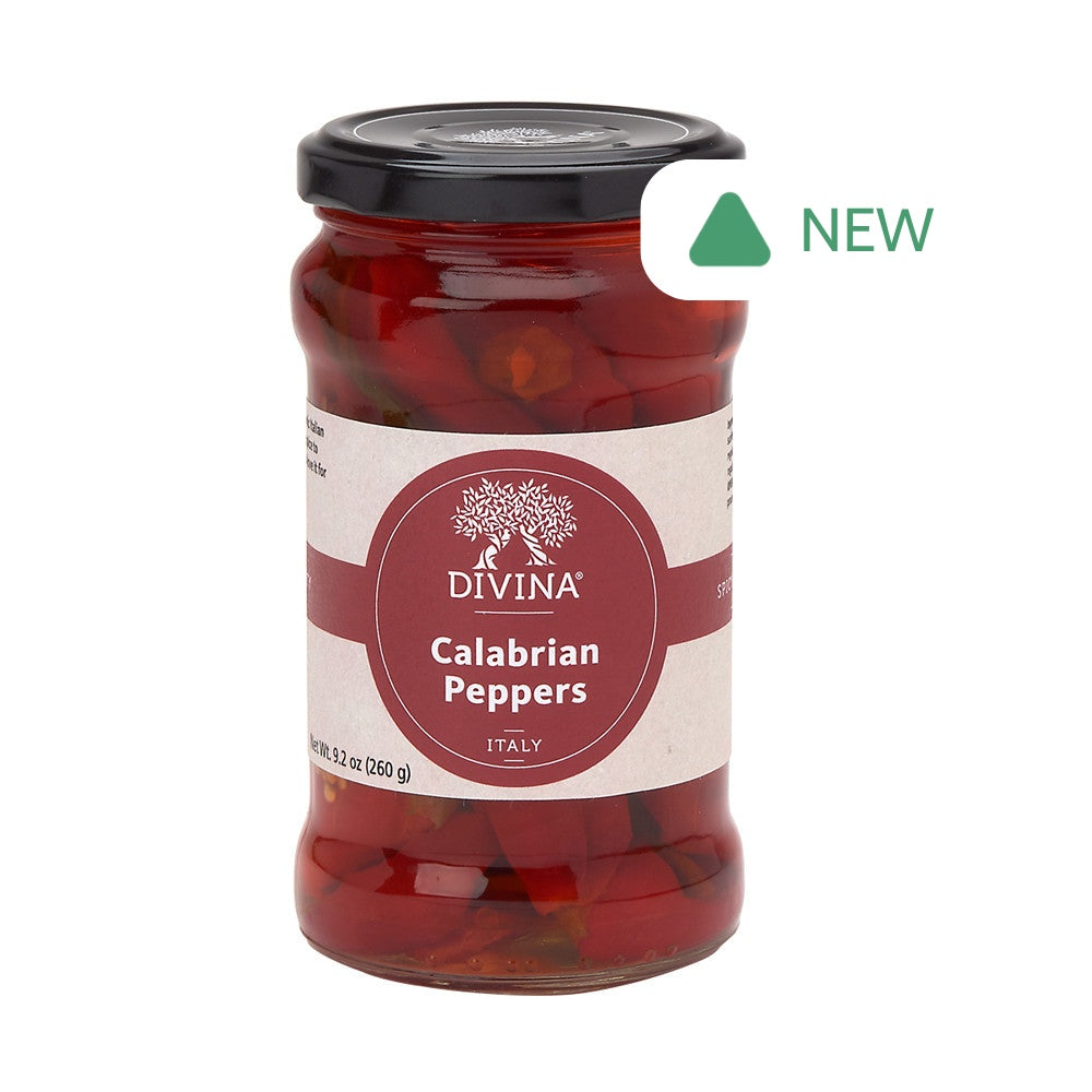 Wholesale Divina Calabrian Peppers 9.2 Oz Jar- Bulk