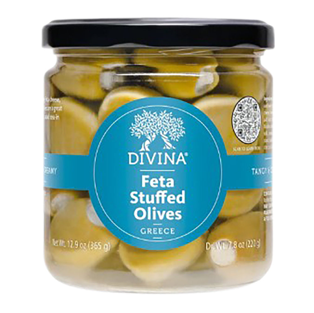 Wholesale Divina - Feta Stuffed Olives - 7.8Oz- Bulk