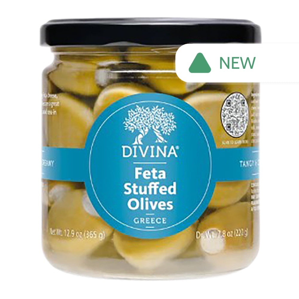 Wholesale Divina - Feta Stuffed Olives - 7.8Oz- Bulk
