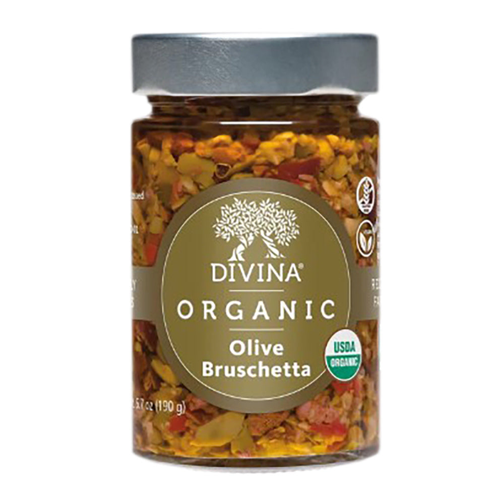 Wholesale Divina - Organic Olive Bruschetta - 6.7Oz- Bulk