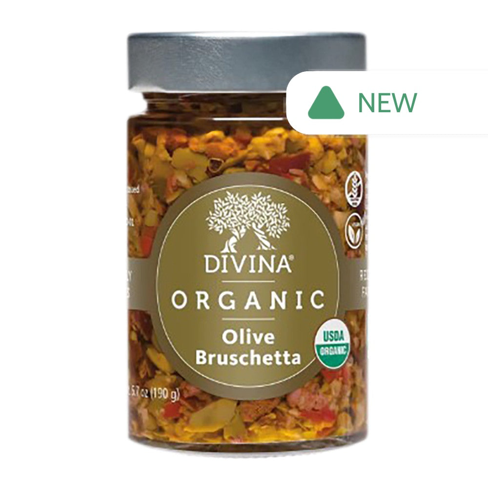 Wholesale Divina - Organic Olive Bruschetta - 6.7Oz- Bulk