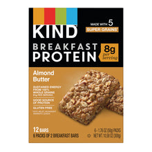 Wholesale Kind Breakfast Bar Protein Almond Butter 6 Ct 10.58 Oz Box- Bulk