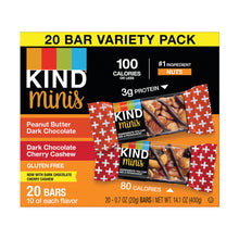 Wholesale Kind Minis Peanut Butter Dark Chocolate Dark Cherry Cashew 14 Oz Box- Bulk