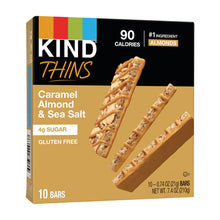 Wholesale Kind Thins Caramel Almond Sea Salt 10 Ct 7.4 Oz Box- Bulk